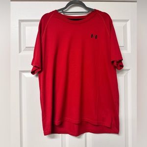 Under Armour Loose Heat-gear Red Men’s Tshirt XL